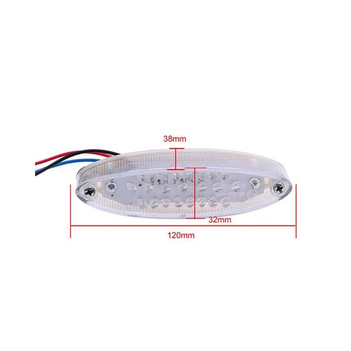 Farolim traseiro LED universal de alta qualidade com 28 LEDs