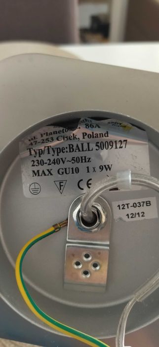 Kinkiet ścienny żarówki led
