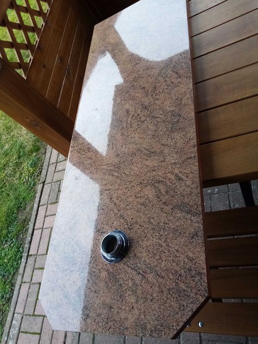 Blat meblowy w kolorze brązu