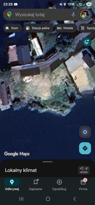 Działka Spalona JEZIORO