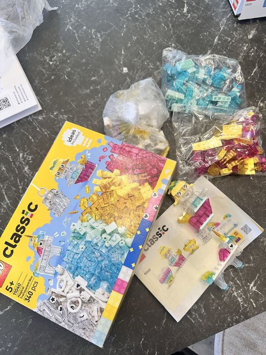 Lego classic чарівна коробка фантазійний набір