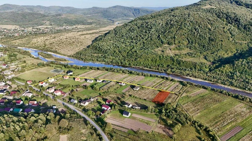 Земля біля річки /Будівництво/Підгородці/Стрийський, Львівська область