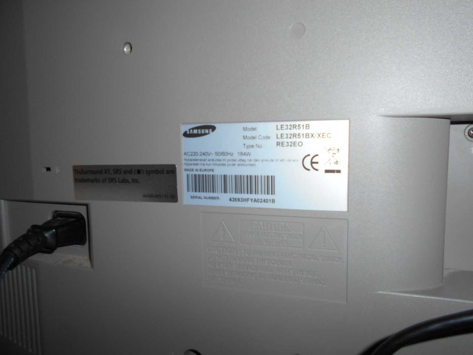 samsung com comando de 32"