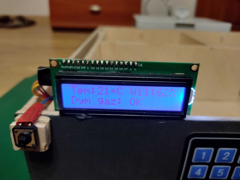 Do pracy magisterskiej oraz inżynierskiej makieta smart home z Arduino