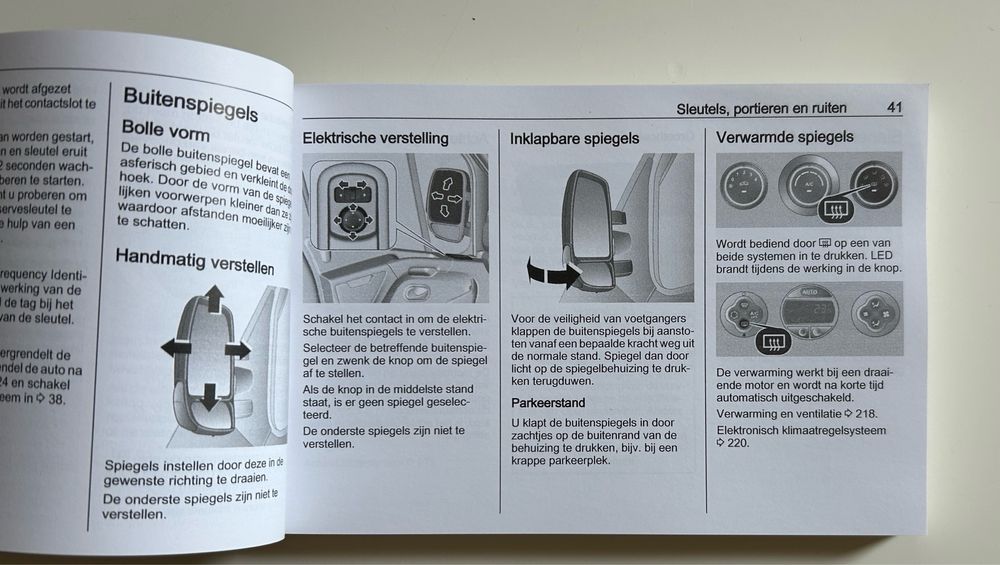 Opel Movano/Vivaro Instrukcja Obsługi Język Niemiecki