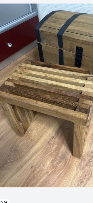 Dębowy Stołek, siedzisko, nowy sprzedam