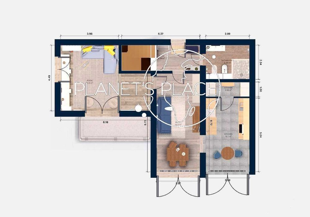 Продам 4к. кв. ЖК Desna Park Residence с. Зазим`я