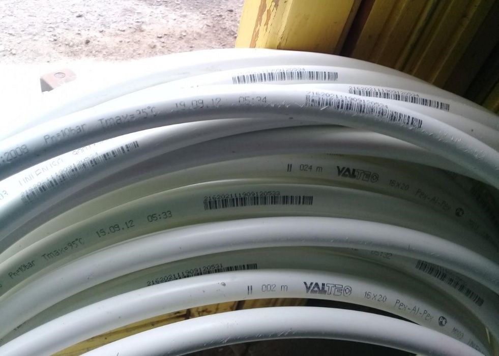 Труба для теплого пола d. 16 антибактериальная(куски)