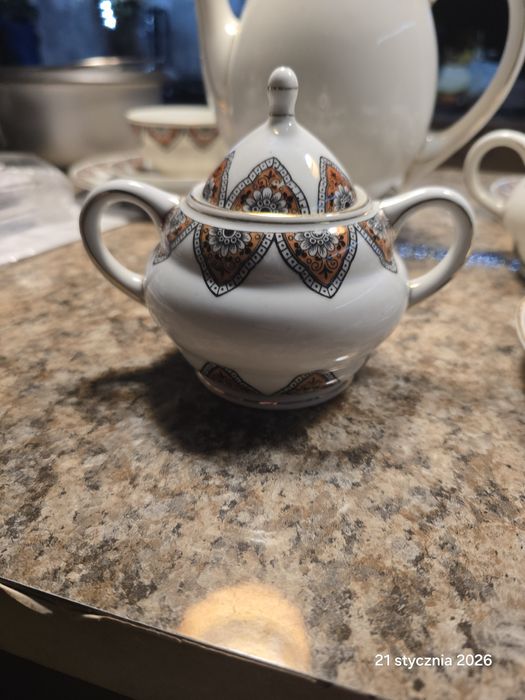 Zestaw  śliczny kawa cherbata