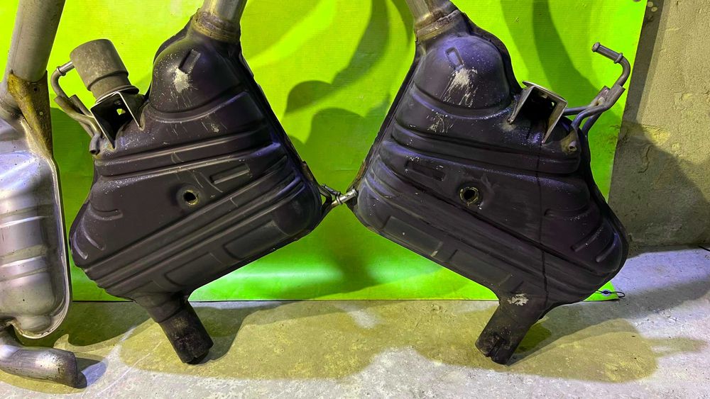 Выхлоп Mercedes ML W164 W166 банки GL X164 глушитель насадки банка