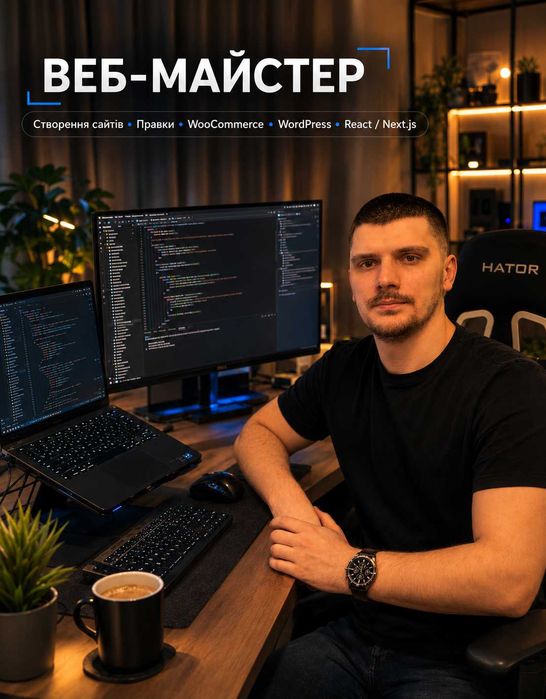 Веб-майстер   WordPress   WooCommerce   Створення сайтів OpenCard