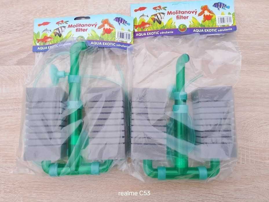 2SZT Filtr dwuramienny gąbkowy duo na powietrze nowy WYSYŁKA