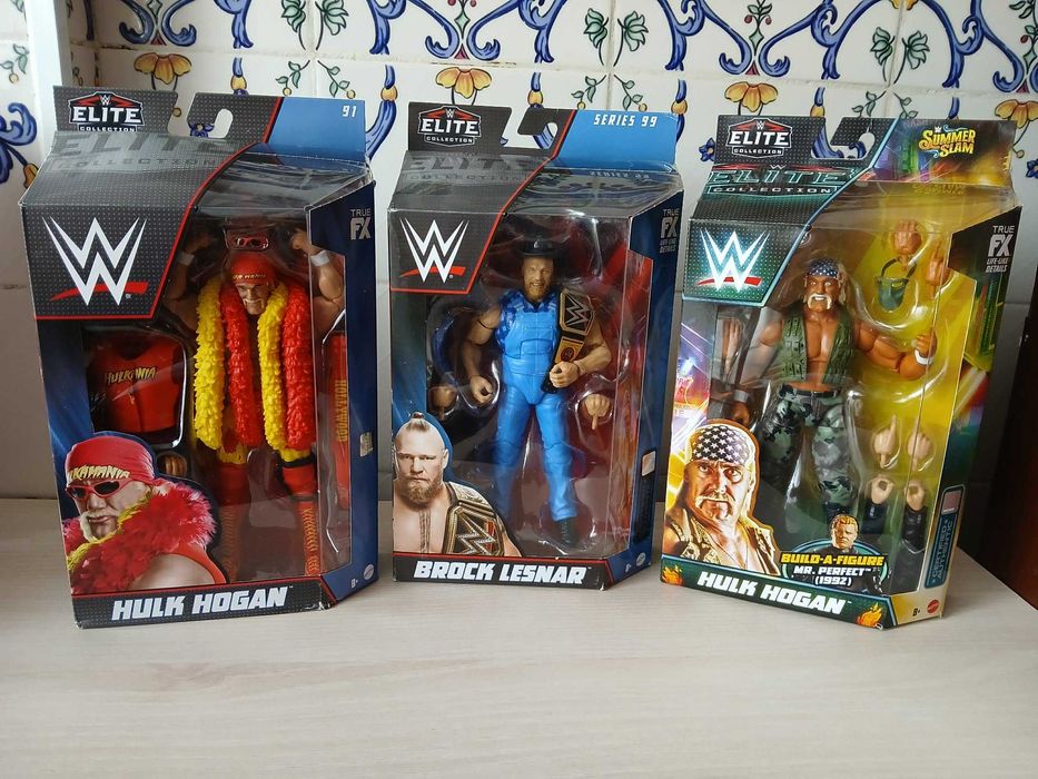 figuras wwe elite mattel ultimate edition wrestling bonecos de coleçao