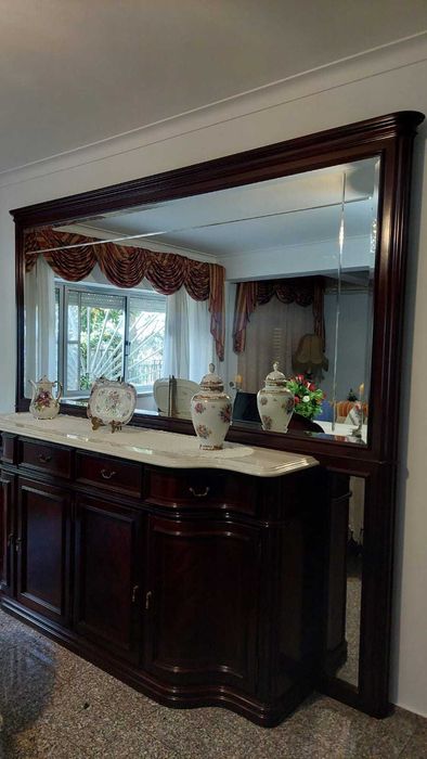 Espelho grande a recolher