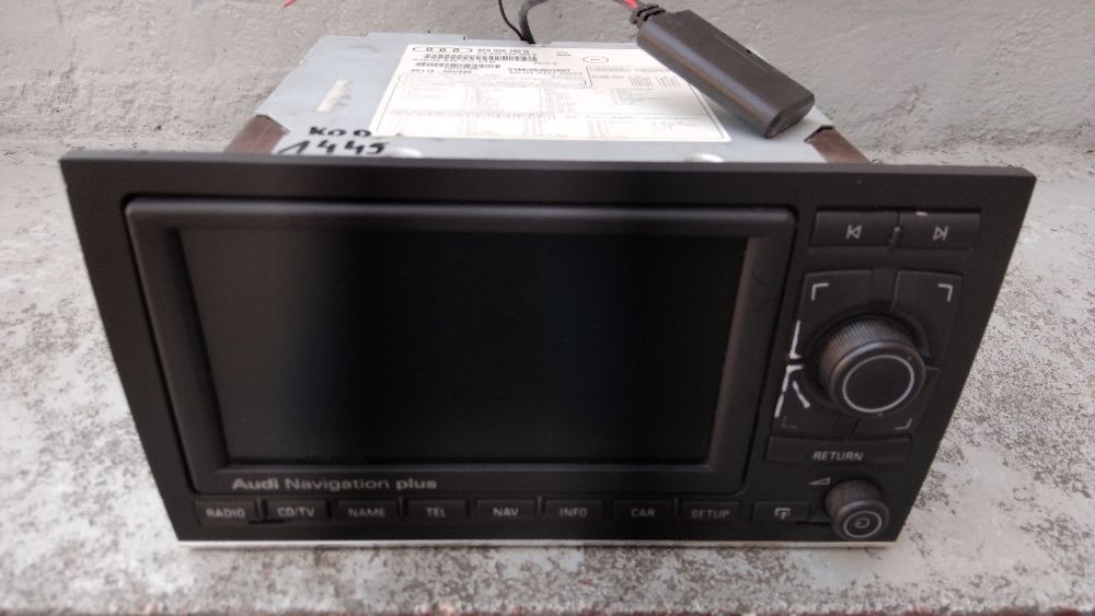 Radio Audi A4 B7 Navigation Plus RNS-E/ PL Menu/ Bluetooth Polecam!!!