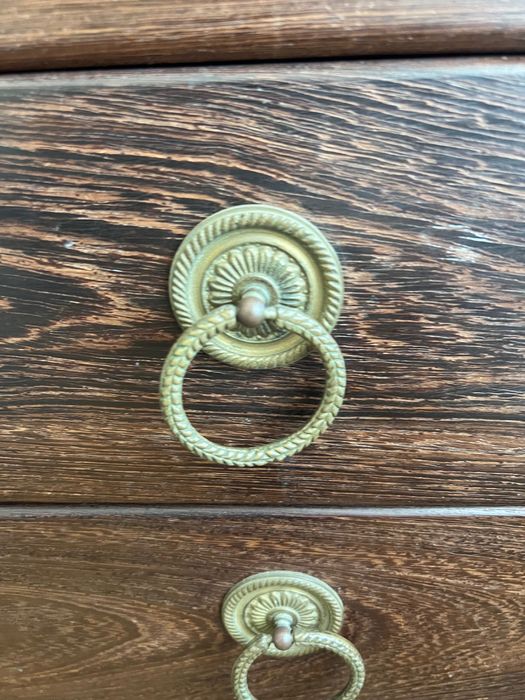 Cómoda Alta Vintage 5 Gavetas - Madeira Maciça