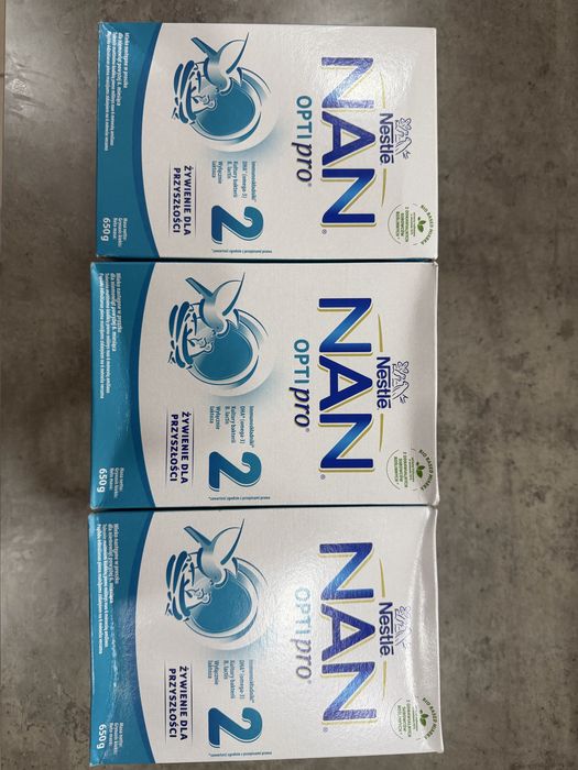 NaN Opti Pro 2 Mleko zestaw 3 opakowań