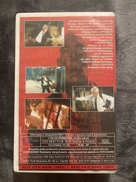 VHS: W matni [1984] - stan kolekcjonerski.