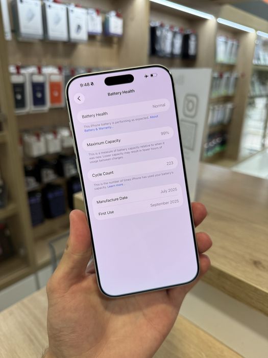 iPhone 17 Pro Max 256GB Silver