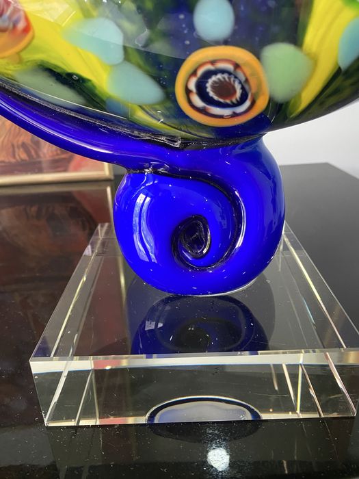 Vaso ou centro de mesa em Vidro de Murano