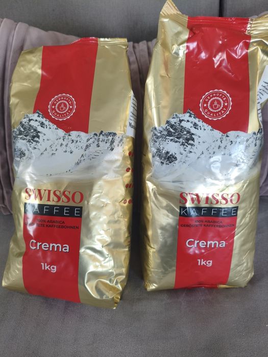 2x kawa ziarnista Swisso 1 kg