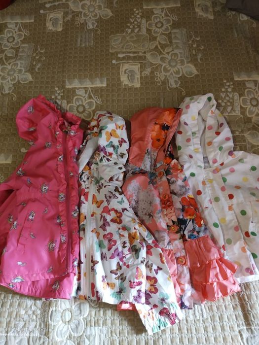 Ветровки на девочку