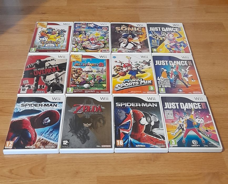 Jogos Originais Nintendo Wii/Wii U (PROMOÇÃO)