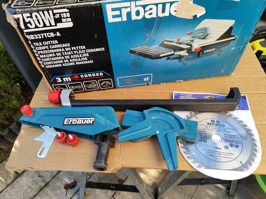 Piła do glazury/krajzega do drewna Erbauer 750wat, 2024 rok
