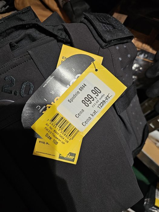 Spodnie robocze monterskie Snickers 6944 r.48,50 FullStretch Slim