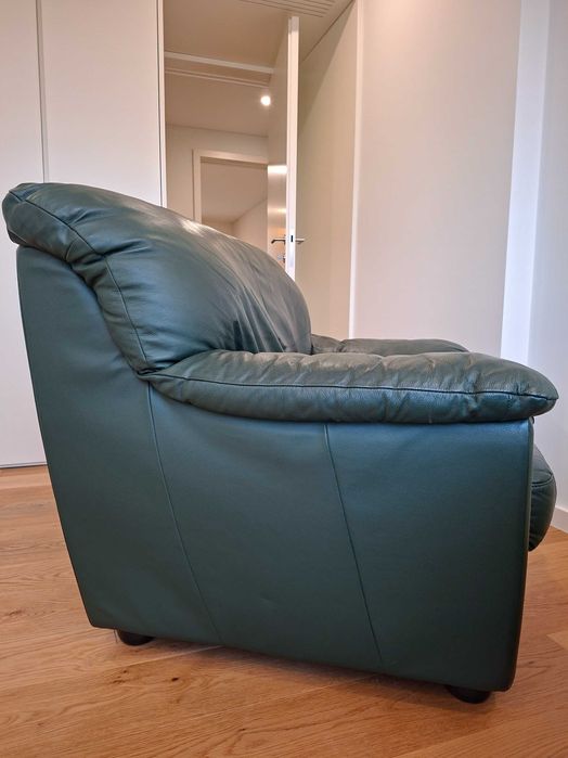 Sofas Maples Divani & Divani em Pele Verde