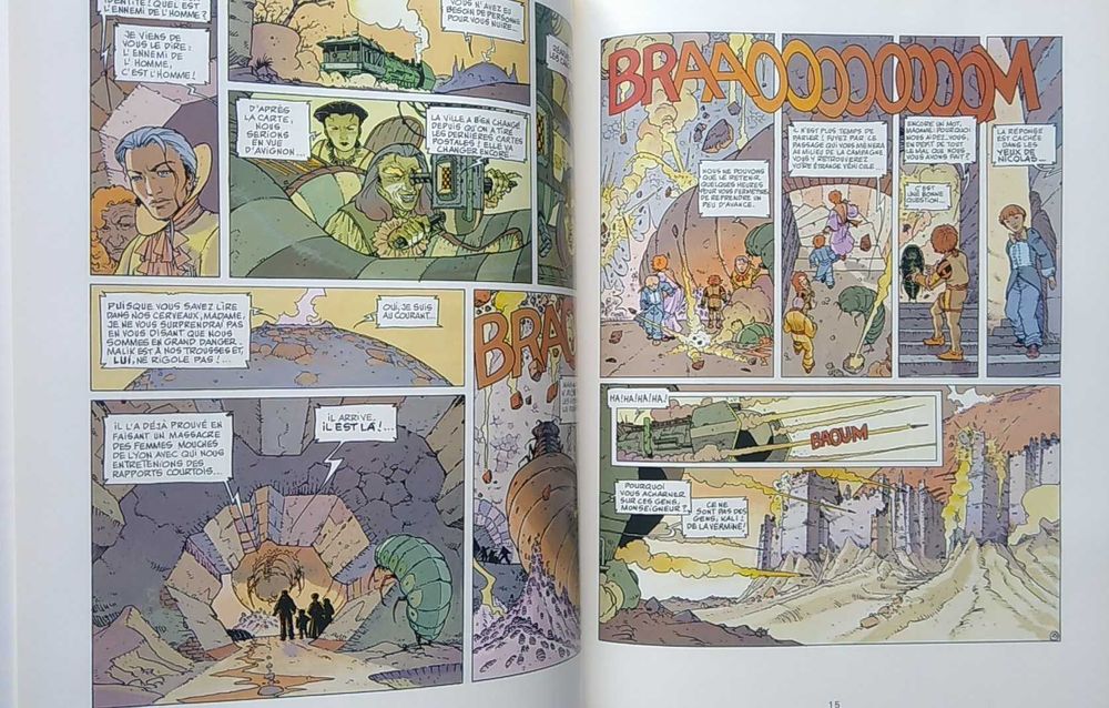 Les Eaux de Mortelune - 2 volumes - por Adamov & Cothias. 5EUR cada