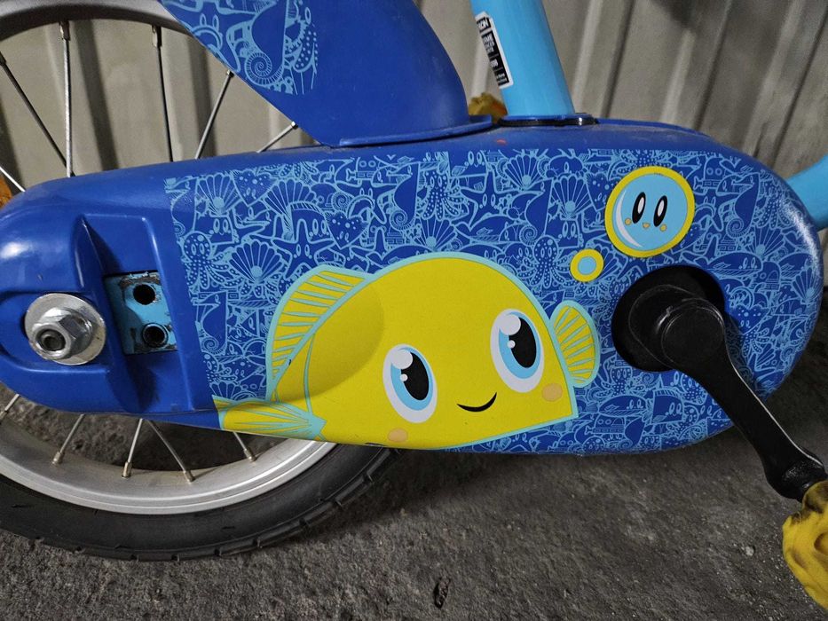 Bicicleta de aprendizagem 2 em 1 Criança 3-5 anos 14"