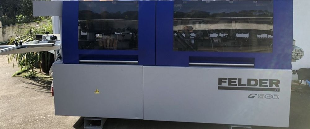 Orladora. Marca felder com tupias de entrada