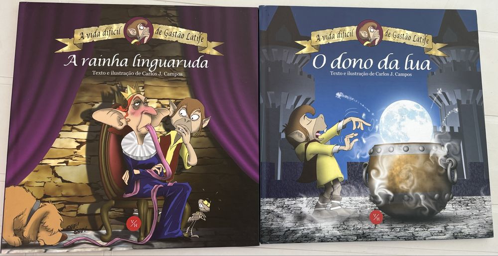 Livros “A vida dificil de Gastão Latife”