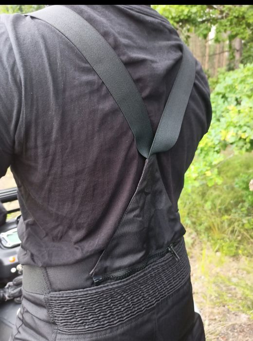 Spodnie Motocyklowe z szelkami Quad Cross Turystyk Sport