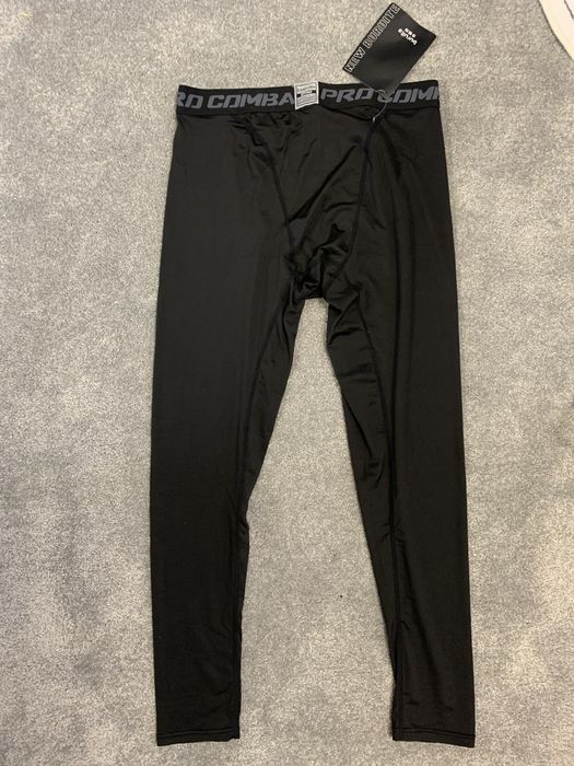 Мужские спортивные компрессионные лосины pro combat