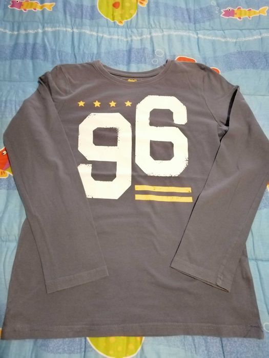 tshirts manga comprida 12 anos