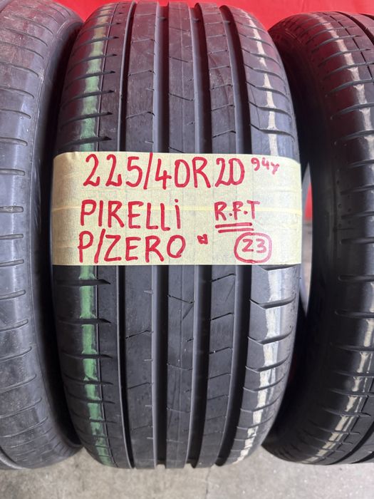 Pneus RFT 225/40/20 Pirelli Todos Iguais