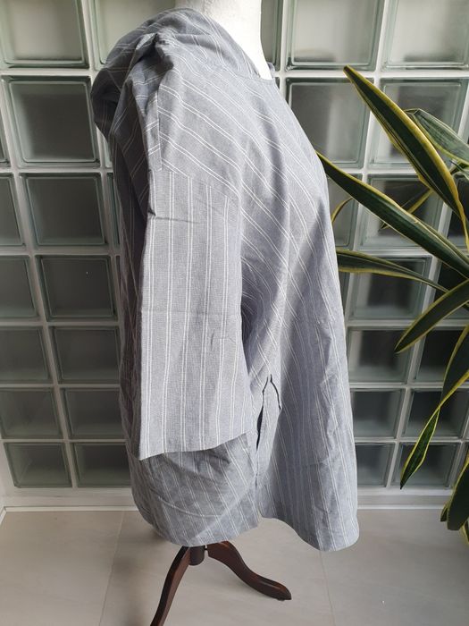Bluza lniano-bawełniana PURE by Ulla Popken 50/52