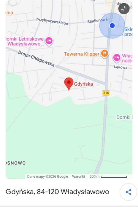 Działka Władysławowo