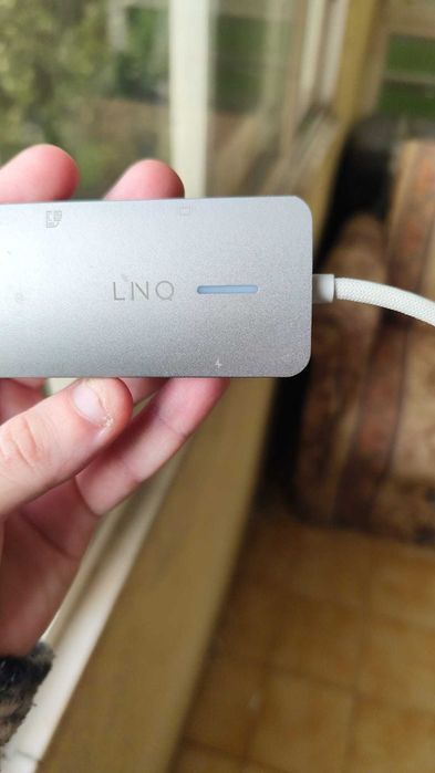 Adaptador HUB USB-C Pro LINQ LQ49081 8 em 1