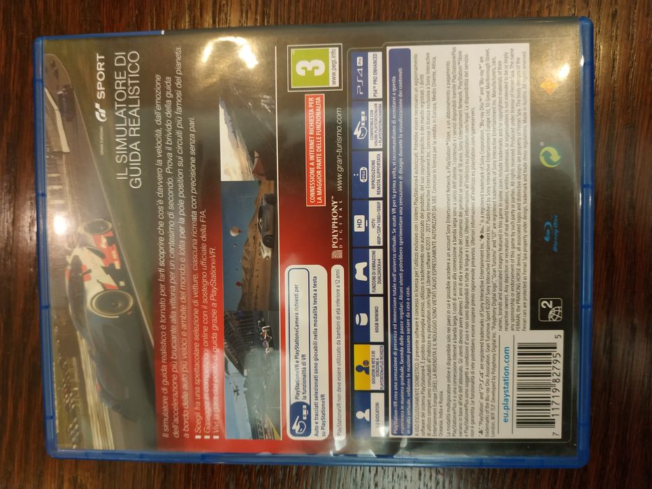 Gran turismo PS4 VR