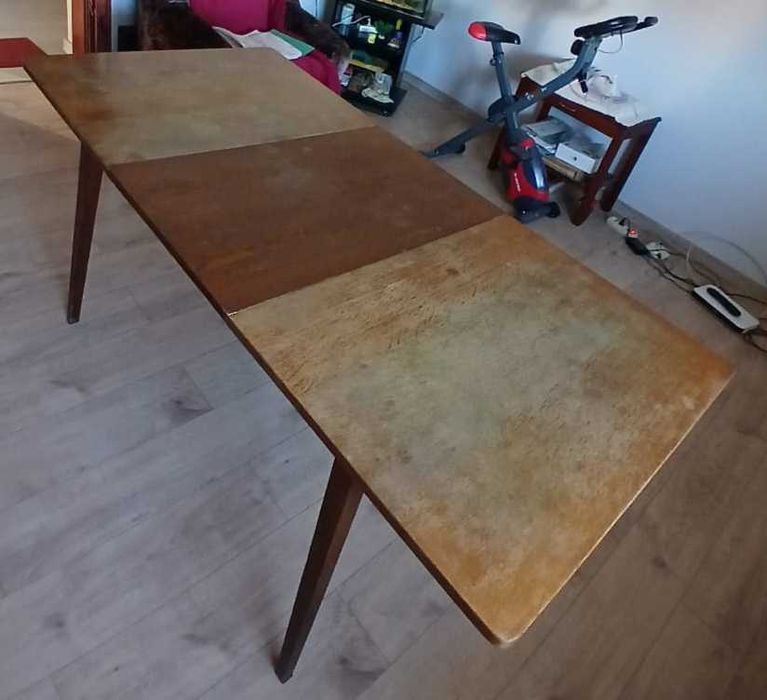 Stół drewniany PRL