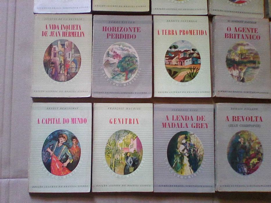 Colecção Miniatura - livros do Brasil
