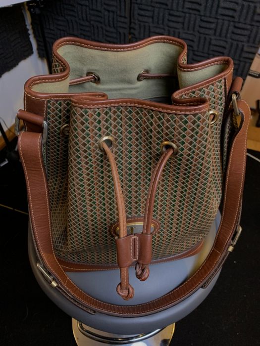 NOVO PREÇO Mala de senhora pele vintage Louise Fontaine