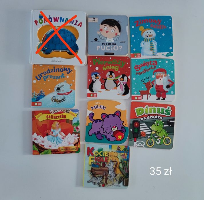 Zestaw książeczek dla malucha Pucio i inne