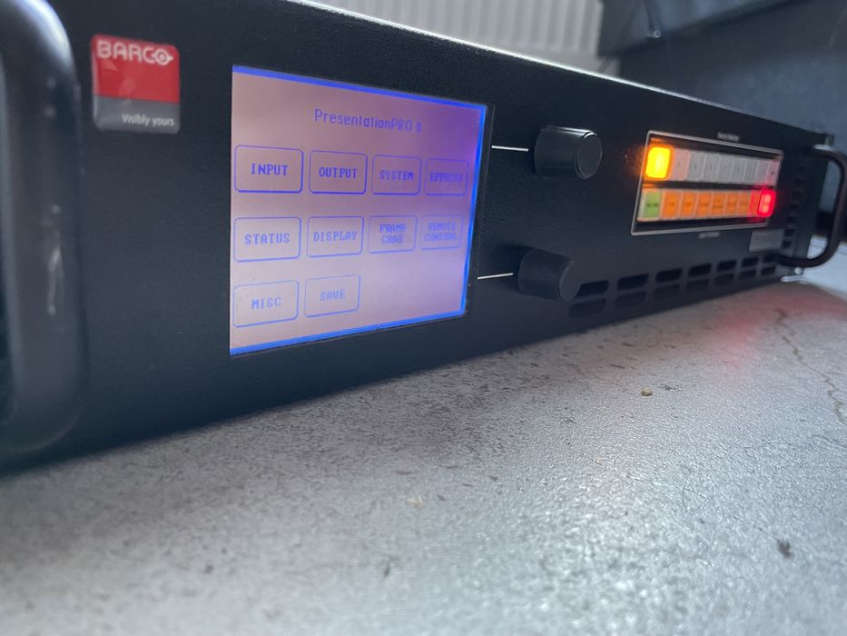 Barco PresentationPRO-II SDI VGA відео комутатор презентер