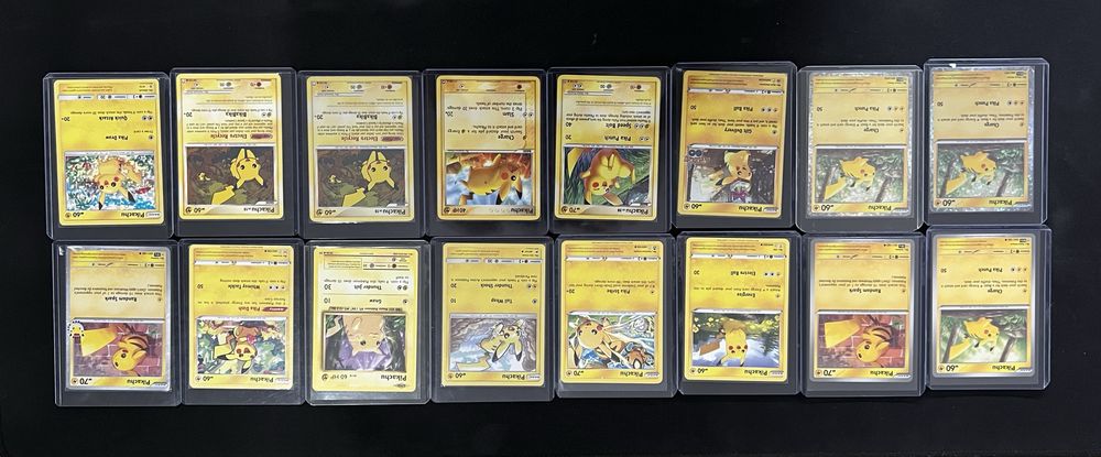 Pikachu collection