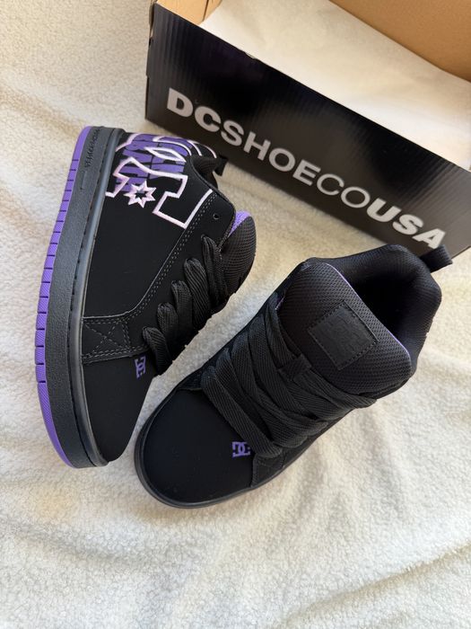 DC Shoes Court Graffik Black Purple