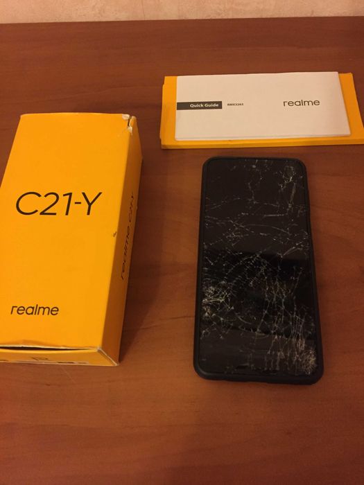 смартфон Realme C21Y нерабочий